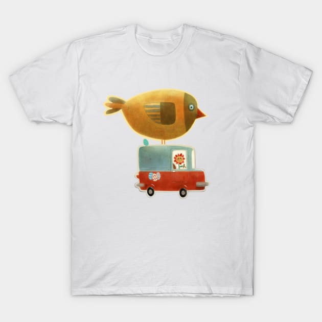 egg seller T-Shirt by Sunshine Corner